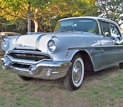 Vintage American Car In Varadero