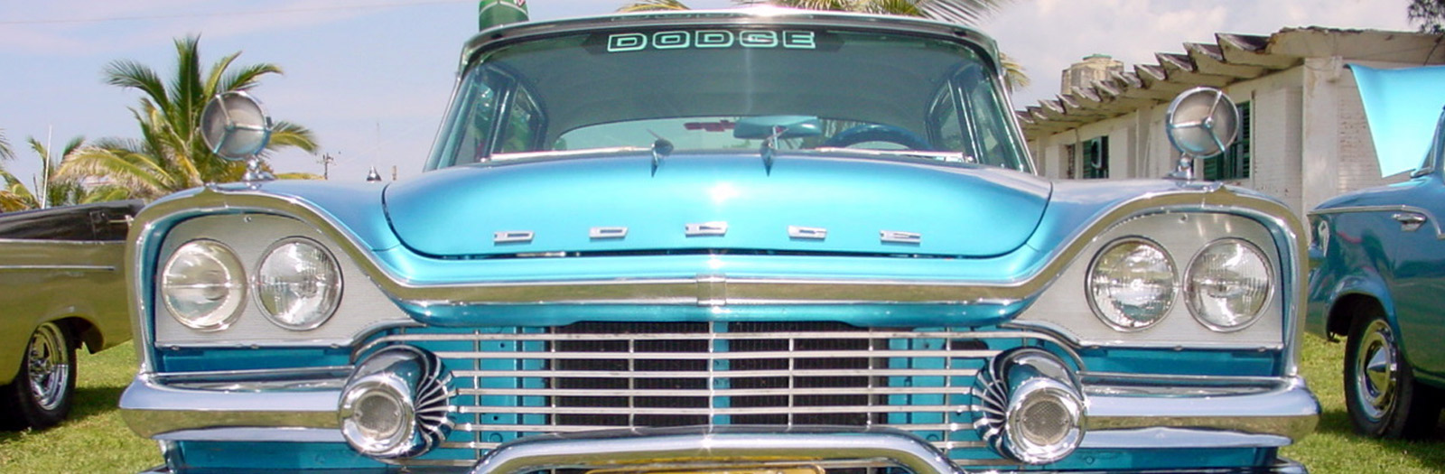 Vintage American Car In Havana